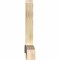 Ekena Millwork Bellingham Rough Sawn Timber Gable Bracket, Douglas Fir, 108"W x 45"H x 6"D x 6"F, 10/12 Pitch GBW108X45X0606BEL00RDF - alternate 4